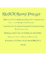 KLACK prayer