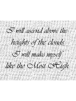 Isaiah 14:14