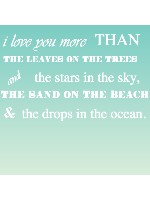 Love you more