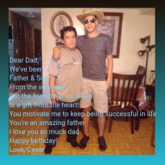 Happy birthday dad