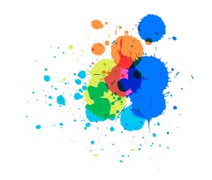 abstract blue