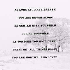 Love yourself and breathe