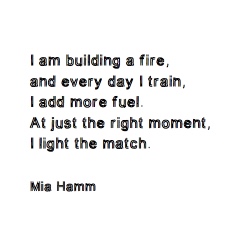 light the match
