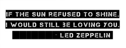 Sun refused to shine