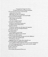 Compassionate Cottage Core Values W