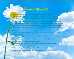 Promise Yourself…