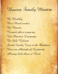 Bowen Mantra