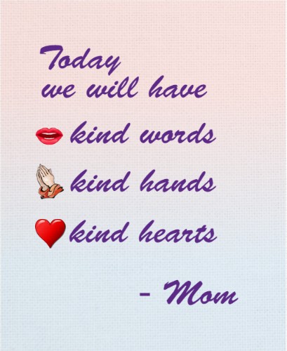 kind mom quote