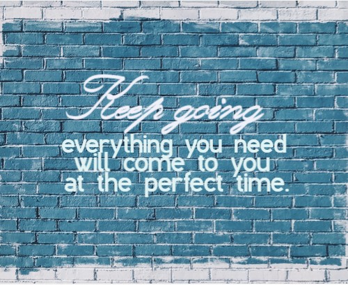 Inspirational quote canvas