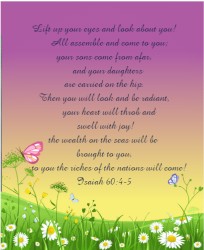 Isaiah 60:4-5