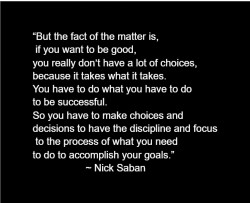 Nick Saban Quote