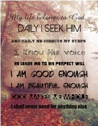 Daily Affirmation