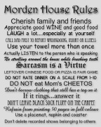 HOUSE RULES