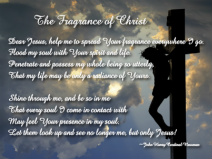 Fragrance of Christ Canvas Prints Image
