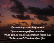 Pure and Holy Passion