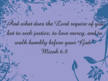 Micah 6:8