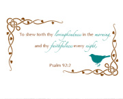Psalm 92:2