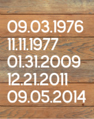 Living Room – Dates