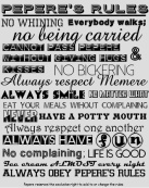 PEPERE&amp;#039;S RULES!