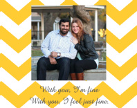 Lindsay and Bob's engagement print