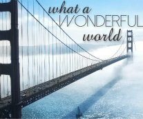 what a wonderful world
