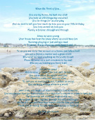 Nonni Poem w/Rock Pic