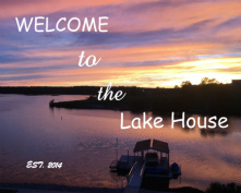 Lake House 1 Canvas Prints Image