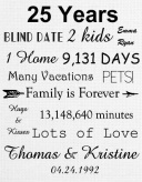 25th Anniversary Canvas Prints Image