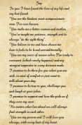 Julie vows