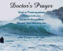 Doctor&amp;#039;s Prayer Canvas Prints Image